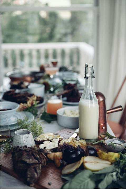 Assorted Canadian ingredients